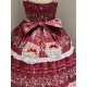 Yolanda Cranberry And Four-Leaf Clover Cardigan Skirt JSK and OP(Reservation/3 Colours/Full Payment Without Shipping)